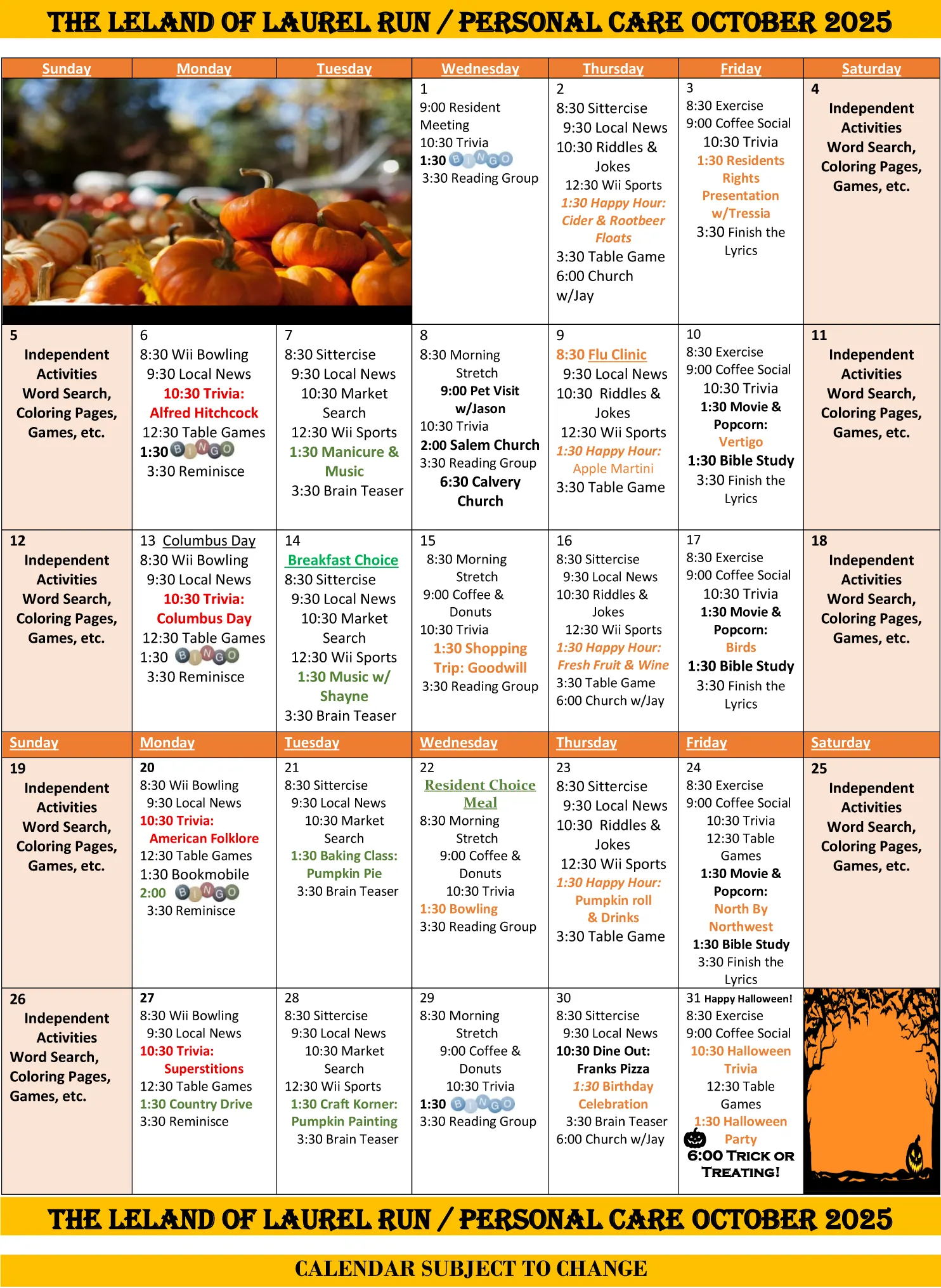 October PC Calendars 2025 1-1